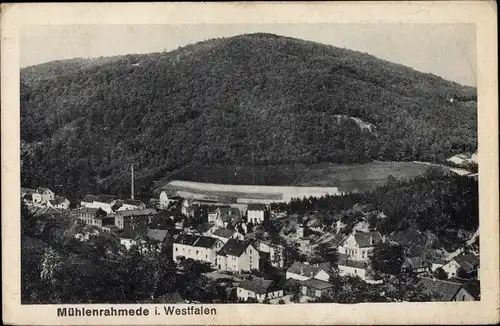 Ak Mühlenrahmede Altena im Märkischen Kreis, Teilansicht vom Ort