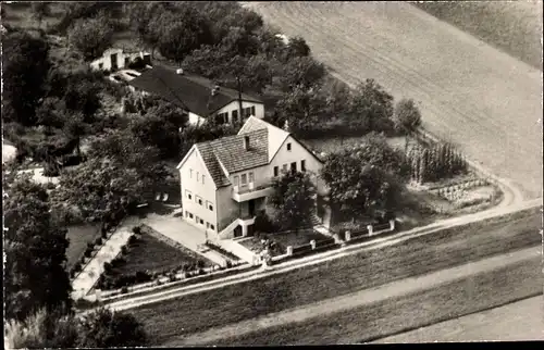 Ak Bad Bodendorf Sinzig am Rhein, Haus Waldfrieden, Fliegeraufnahme