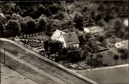 Ak Bad Bodendorf Sinzig am Rhein, Haus Waldfrieden, Fliegeraufnahme