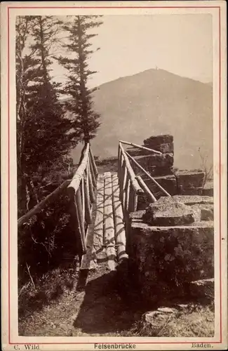 Foto Baden Baden am Schwarzwald, Felsenbrücke