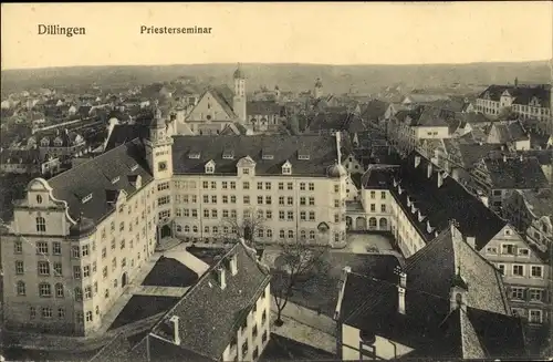 Ak Dillingen an der Donau, Priesterseminar