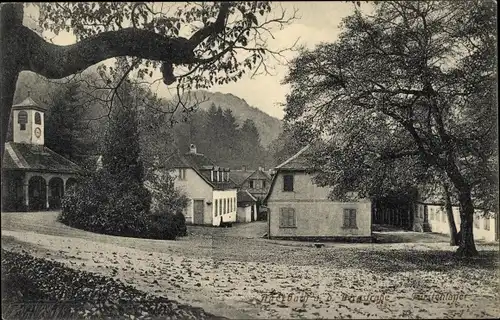 Ak Auerbach Bensheim an der Bergstraße Hessen, Partie im Fürstenlager