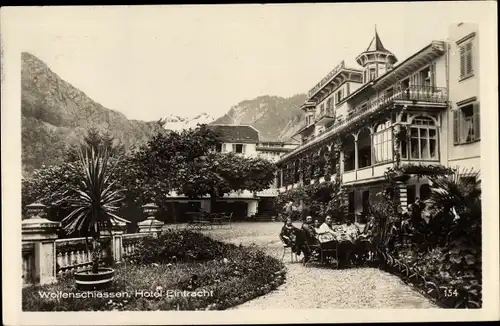 Ak Wolfenschiessen Kt. Nidwalden, Hotel Eintracht