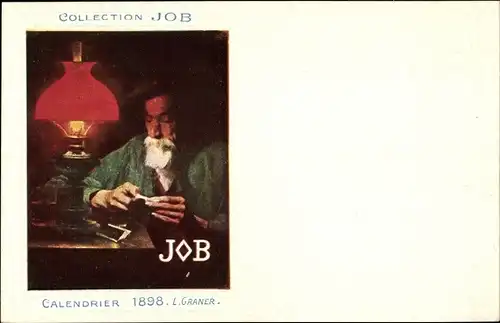 Künstler Ak Graner, L., Collection JOB, Calendrier 1898