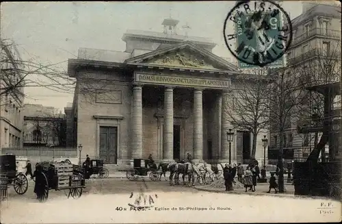 Ak Paris VIII., Eglise de St. Philippe du Roule