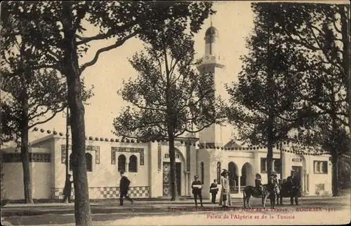 Ak Roubaix Nord, Exposition Internationale 1911, Palais de l'Algerie et de la Tunisie