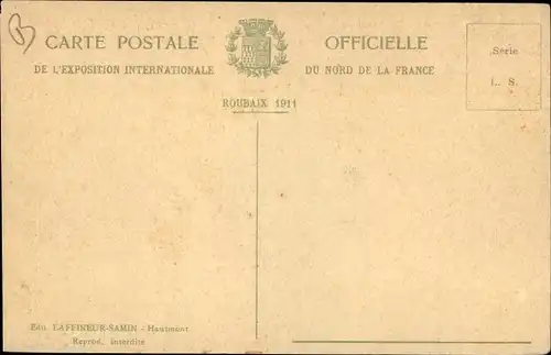 Ak Roubaix Nord, Exposition Internationale 1911, Village Flamand, La Laiterie