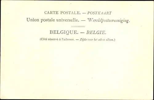 Ak Deurne Antwerpen Flandern, Stoet van den H. Fredegandus, 1902