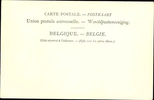 Ak Deurne Antwerpen Flandern, Stoet van den H. Fredegandus, 1902