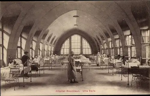 Ak Paris XV, Hopital Boucicaut, Une Salle