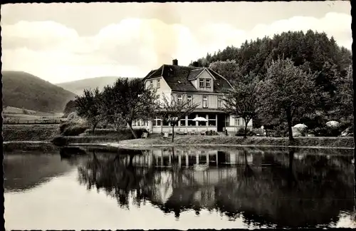 Ak Bad Sachsa im Harz in Niedersachsen, Hotel Forellengrund