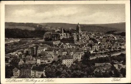 Ak Weilburg an der Lahn Hessen, Totalansicht