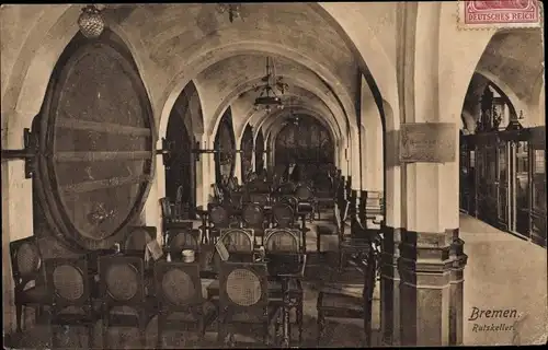 Ak Hansestadt Bremen, Ratskeller