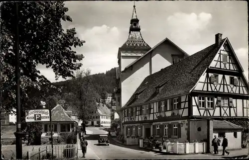 Ak Bad Herrenalb im Schwarzwald, Historische Klosterschänke
