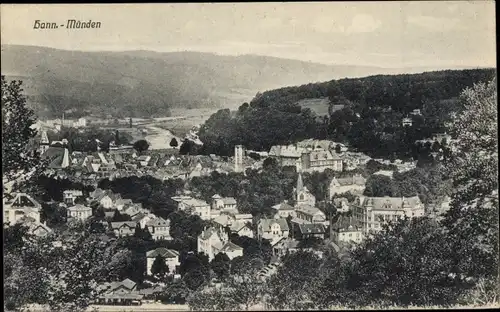 Ak Hann. Münden in Niedersachsen, Panorama vom Ort