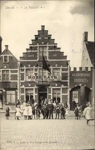 Ak Deynze Deinze Ostflandern, De Vooruit