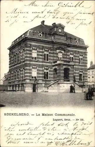Ak Koekelberg Bruxelles Brüssel, La Maison Communale
