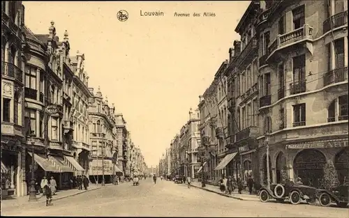 Ak Louvain Leuven Flämisch Brabant, Avenue des Allies