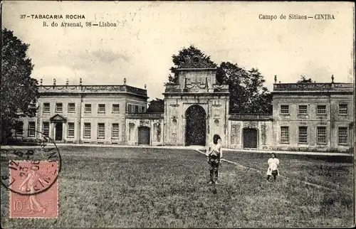 Ak Sintra Cintra Portugal, Campo de Sitiaes