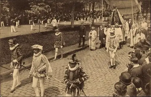 Ak Tongres Tongeren Flandern Limburg, Cortege des fetes septennales de la Sainte Vierge