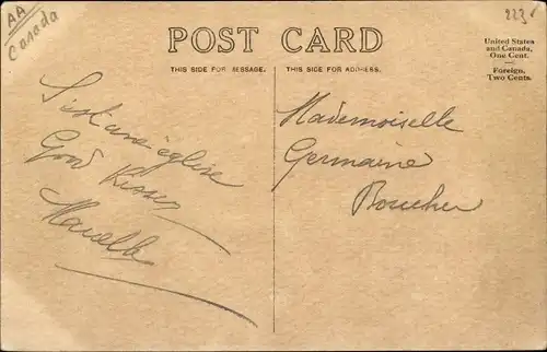 Ak Sunnyside Washington USA, Methodist Church and Parsonage