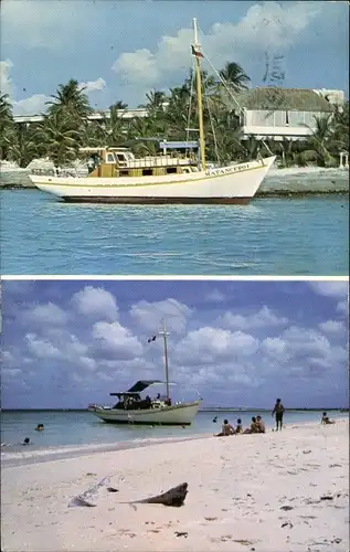 Ak Mexiko, Palancar Beach, Boote, Strandpartie