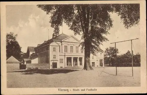 Ak Viersen in Nordrhein Westfalen, Stadthalle, Festhalle