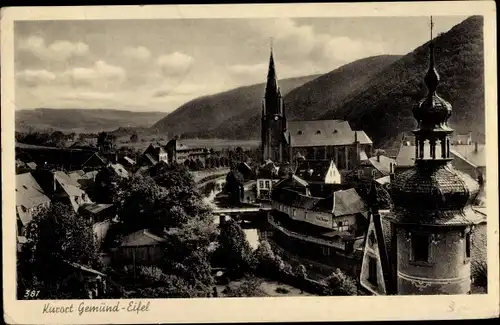 Ak Gemünd Schleiden in der Eifel, Ortsansicht