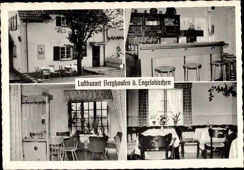 Ak Engelskirchen im Bergischen Land, Restaurant Haus Hochstein, Innenansicht