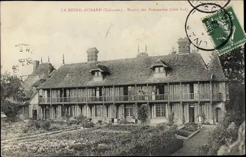 Ak Le Mesnil Durand Calvados, Manoir des Pommerets