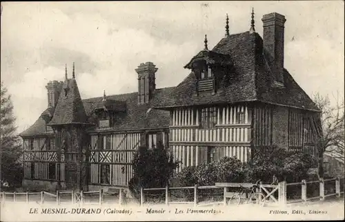 Ak Le Mesnil Durand Calvados, Manoir des Pommerets