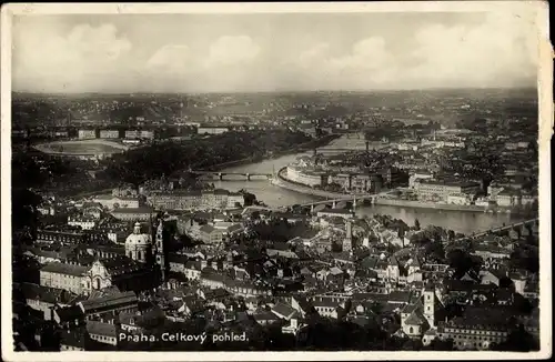 Ak Praha Prag, Gesamtansicht