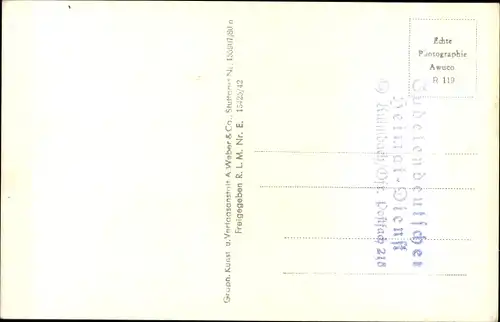 Ak Karlovy Vary Karlsbad Stadt, Hirschensprung und Freundschaftshöhe