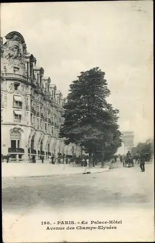 Ak Paris VIII., Le Palace Hotel, Avenue des Champs Elysees