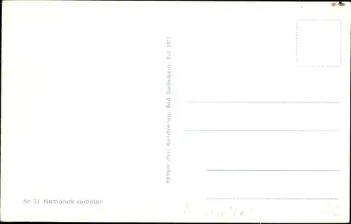 Lied Ak Warum ist es am Rhein so schön, A. von Bergsattel
