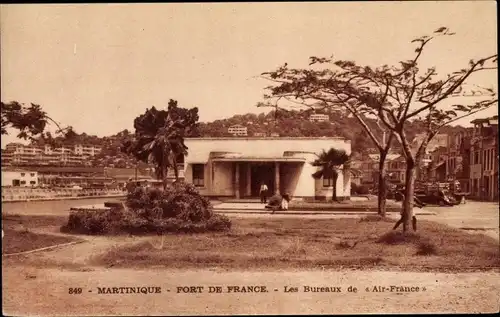 Ak Fort de France Martinique, Les Bureaux de Air France