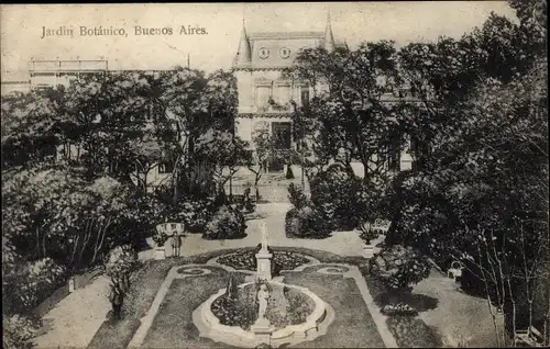 Ak Buenos Aires Argentinien, Jardin Botánico