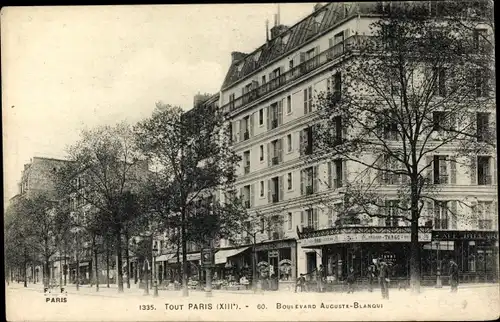 Ak Paris XIII., Boulevard Auguste Blanqui