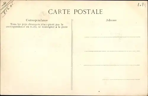 Ak Paris VI., Crue de la Seine, Janvier 1910, Rue de Seine