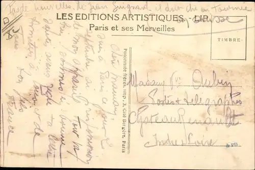 Ak Paris X., La Rue de Strasbourg