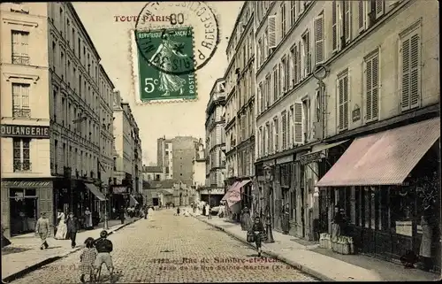 Ak Paris X., Rue de Sambre et Meuse, Rue Sainte Marthe