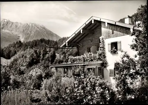 Ak Ramsau im Berchtesgadener Land Oberbayern, Gästehaus Unterrosshof