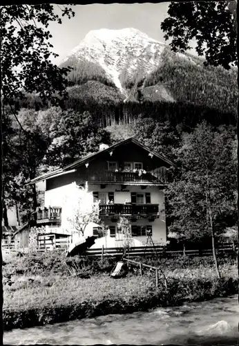 Ak Ramsau im Berchtesgadener Land Oberbayern, Haus Mathilde