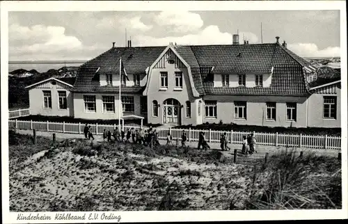 Ak Nordseebad Sankt Peter Ording, Kinderheim Köhlbrand