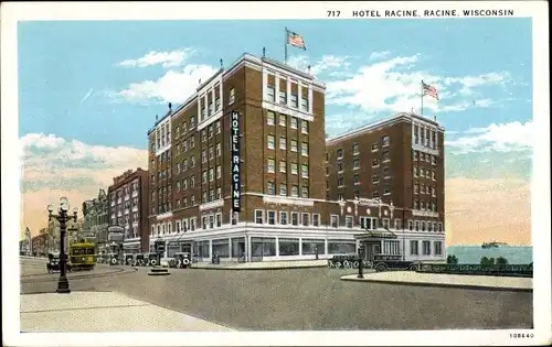 Ak Racine Wisconsin USA, Hotel Racine