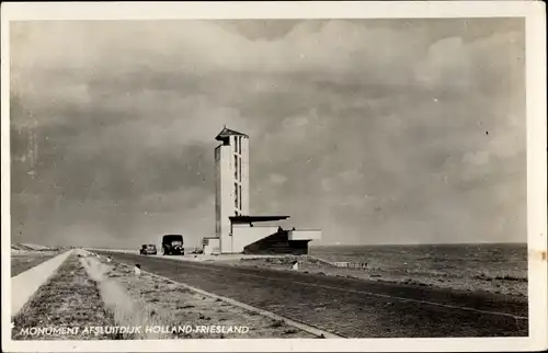 Ak Afsluitdijk Friesland Niederlande, Momentum