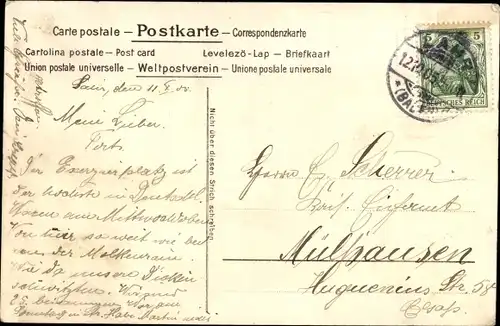 Litho Lahr im Schwarzwald Baden, Ruine Hohengeroldseck, Kaserne 8. Bad. Inf. Regt. Nr. 169