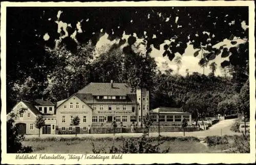 Ak Bad Iburg am Teutoburger Wald, Waldhotel Felsenkeller