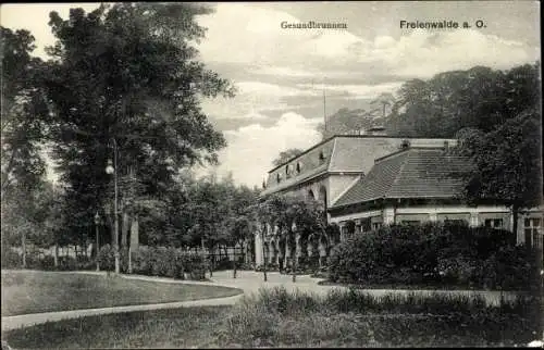 Ak Bad Freienwalde an der Oder, Gesundbrunnen
