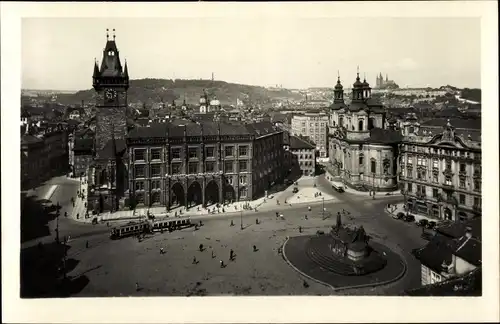 Ak Praha Prag Tschechien, Staromestske namesti, Altstädter Ring